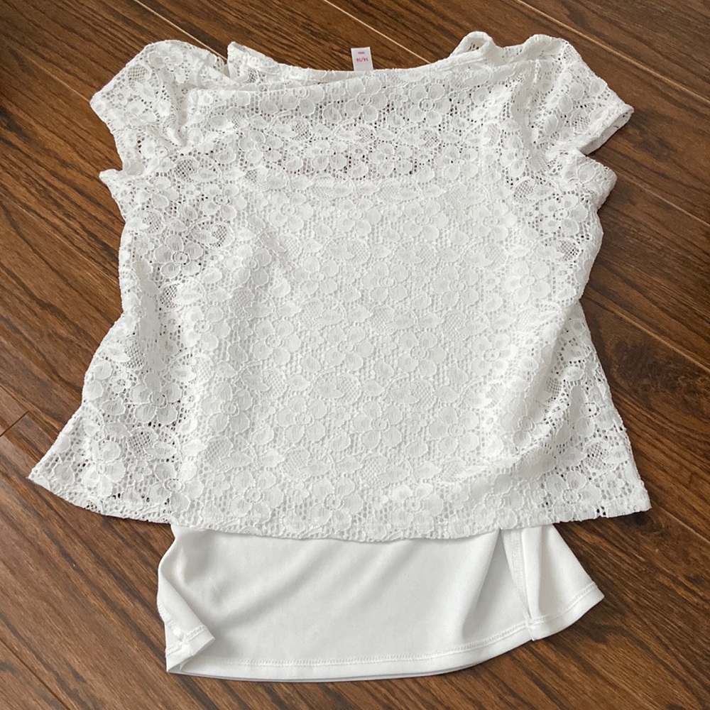 Girls White Top